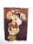 Indian Vintage Indian Fabric Art Wall Hanging Female Portrait India Batik Style Print For Sale - Image 3 of 5