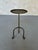 2020s Gilt Iron Drinks Table on an Elevated and Scrolled Tripod Base For Sale - Image 5 of 12