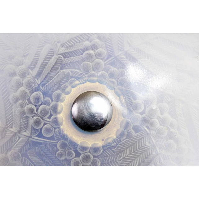 Art Nouveau Opalescent Glass Bowl by Julien France For Sale - Image 9 of 12