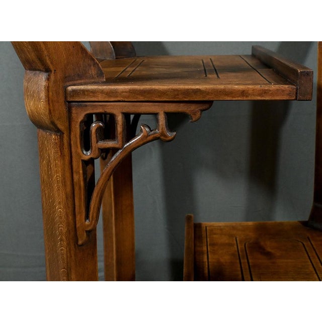 Large Antique Asian Bolster, 1890s For Sale - Image 11 of 18