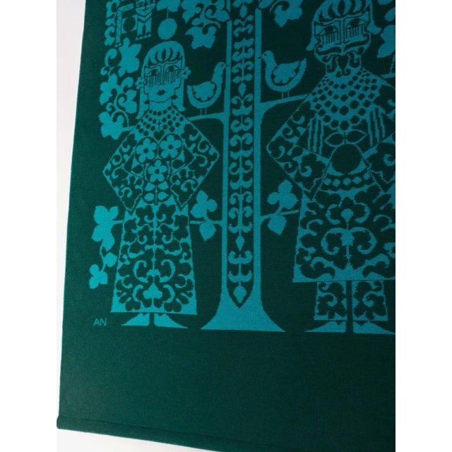 Mid-Century Textile Wall Art | Sweden | 1960s For Sale - Image 3 of 4