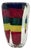 Fasce Sommerso Vase by Fulvio Bianconi for Venini, 1998 For Sale