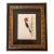 Original Redheaded Woodpecker Watercolor by James Mahoney For Sale