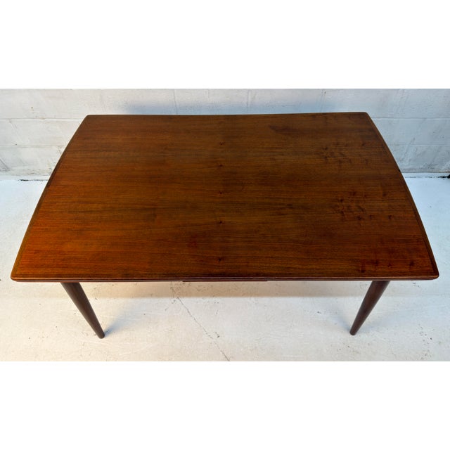 Mid-Century Danish Teak Draw-Leaf Dining Table by Gudme Møbelfabrik For Sale - Image 11 of 13