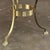 Mid Century Polished Brass Tripod Table With Lion Heads and Stone Top For Sale - Image 10 of 17