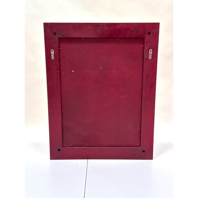 Neo-Classical Crystal Glass Wall Mirror with Brass Decor from Mariner 1893, Spain, 1970s For Sale - Image 12 of 18