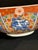 Ceramic Late 20th Century Octagonal Imari Style Serving Bowl With Geometric and Dog Motif From Otagiri For Sale - Image 7 of 8
