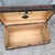 Paper Late 19th Century SHR Trade Co Wooden Barrel-Top Steamer Trunk For Sale - Image 7 of 9