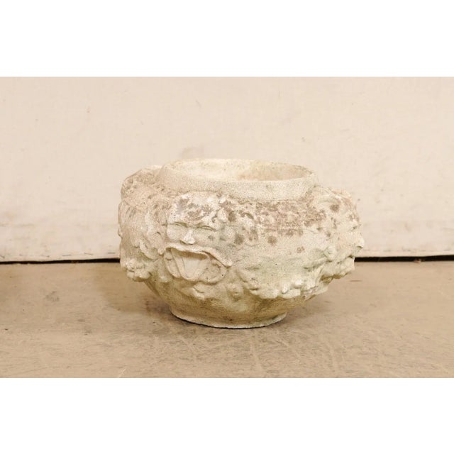 Spanish Mid 20th Century Cast-Stone Pots - A Pair For Sale - Image 9 of 11