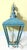 Antique Restored Street Light Converted to Hanging Lantern / Foyer Chandelier For Sale - Image 10 of 15