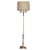 Hollywood Regency gold-plated bronze lamp with heavy Art Deco influence accents. Like the stars and furniture designers in...