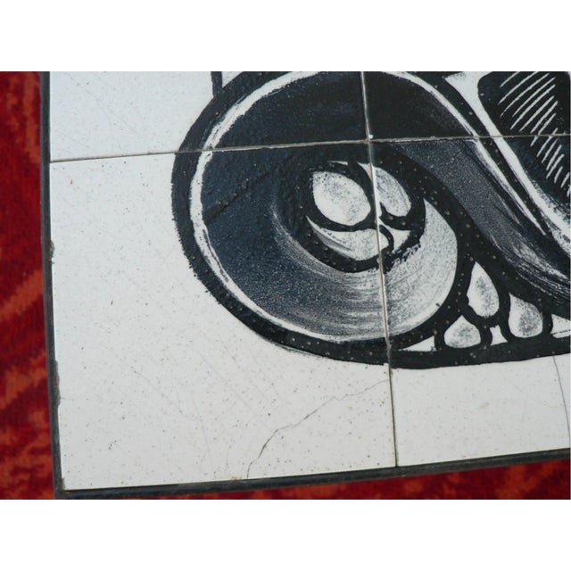 Ceramic Ceramic Coffee Table from Bruandet, 1950s For Sale - Image 7 of 11