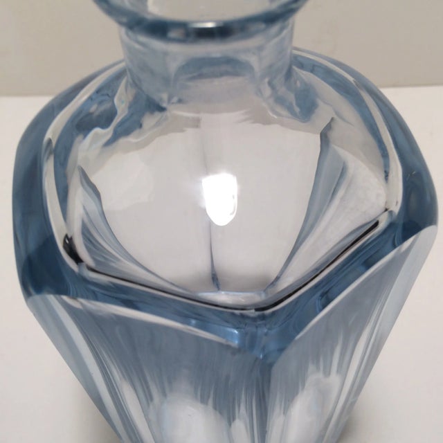 Strombershyttan Crystal Swedish Glass Decanter For Sale - Image 10 of 13