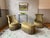 Custom Bronze Iron Console Table With Travertine Shelves For Sale - Image 12 of 12