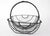 Antique French Farmhouse Wire Basket For Sale - Image 10 of 11