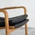 Lounge Chair in Birch and Black Leather attributed to Yngve Ekström for Swedese, 1970s For Sale - Image 11 of 12