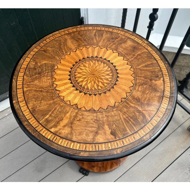 Early 19th Century Early 19th Century Italian Neoclassical Dolphin Side Table For Sale - Image 5 of 8