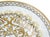 White Damask Plate by Deblona For Sale - Image 4 of 11