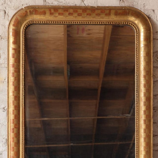 French 19th Century French Louis Phillip Mirror For Sale - Image 3 of 5