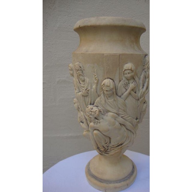 19th Century Stone Vases- Set of 2 For Sale - Image 9 of 10