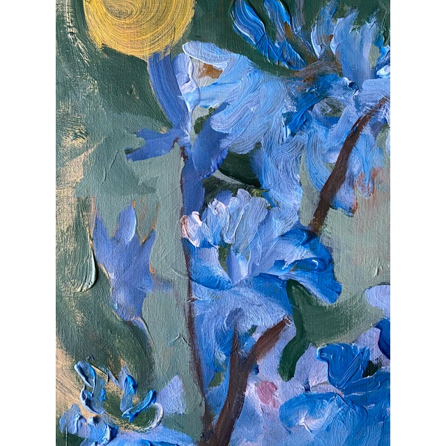 Original Work on Paper-Jardin d'Hiver-Shizico Yi-British Awarded Artist-Impasto-Oil on Paper For Sale - Image 6 of 18