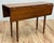 Vintage Turned Wood Drop Leaf Table For Sale - Image 4 of 18