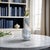 Glacier Bay Layered Cylindrical Glass Vase- Tall For Sale - Image 9 of 10