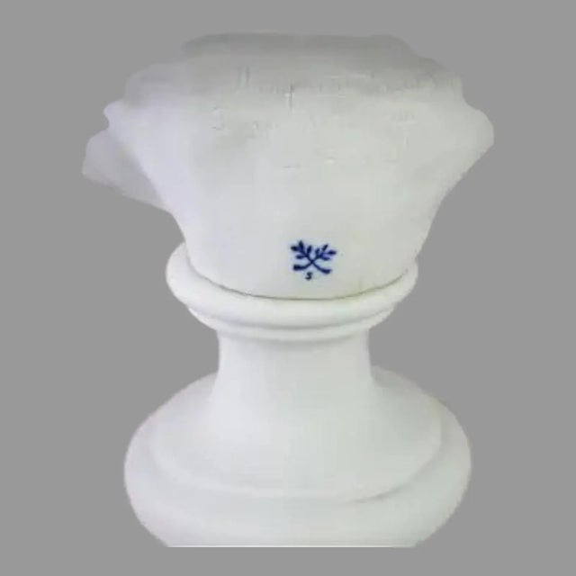 Manufacture de Sevres Late 19th Century French Louis XV Sevres Parian Ware Sculpture Bust of Marie Antoinett Signed L. Badessi C1880 For Sale - Image 4 of 10