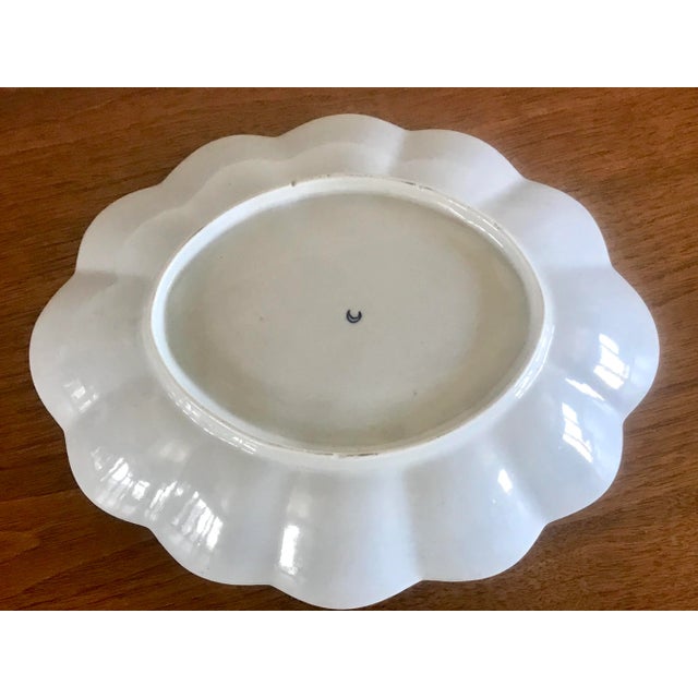 Ceramic 18th Century First Period Dr. Wall Worcester Porcelain Lined Dish For Sale - Image 7 of 13