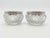 Sterling Silver and Cut Crystal Salt Cellars, 1890s, Set of 2 For Sale - Image 4 of 5