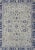 Floral Vintage Oushak in Blue and Cream With All-Over Design 8'0 X 10'7 For Sale - Image 4 of 13