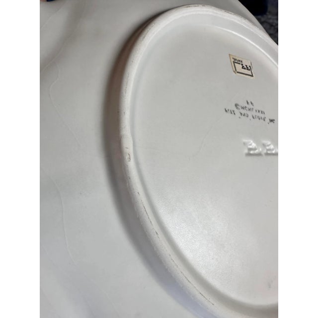 1981 Fitz and Floyd Shell Plate For Sale - Image 9 of 12