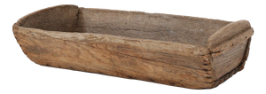 Antique Rustic Wooden Trough, France, 19th Century