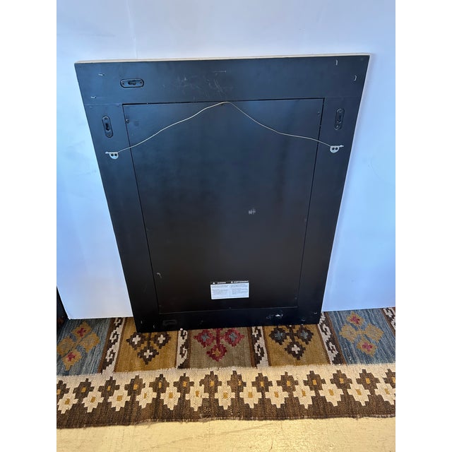 Mother of Pearl Mosaic Rectangular Mirror For Sale In Philadelphia - Image 6 of 8