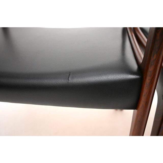 Vintage Danish Dining Chairs by Arne Hovmand-Olsen for Mogens Kold, 1960, Set of 10 For Sale - Image 10 of 11