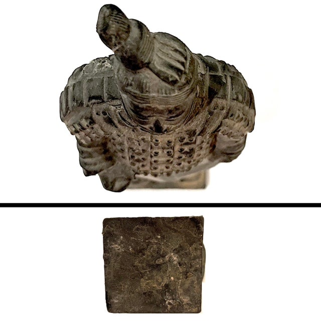 1980s Chinese Terracotta Replicas of Warriors - Set of 3 For Sale - Image 9 of 14