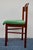 Vintage Scandinavian Brutalist Chairs in Teak and Green Velvet, 1960s, Set of 4 For Sale - Image 13 of 18