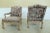 Textile French Louis XV Style Distressed Finish Open Armchairs - a Pair For Sale - Image 7 of 13