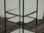 Black Etagere W Eight Mirrored Metal Shelves ~ Narrow Book Shelf Book Case #2 For Sale - Image 11 of 15
