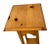Lane Furniture Vintage Lane Wood Plant Stand Museum Folk Art Pedestal Tall Accent Table For Sale - Image 4 of 14