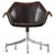 Office Chair in Aluminum and Leather attributed to Jørgen Lund and Ole Larsen, 1960s For Sale - Image 9 of 9