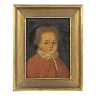 European School Artist, Portrait, 19th Century, Oil Painting on Canvas For Sale