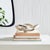 Art can take on many forms. This simple composition in cast aluminum is a modern statement of simplicity. A great accent...