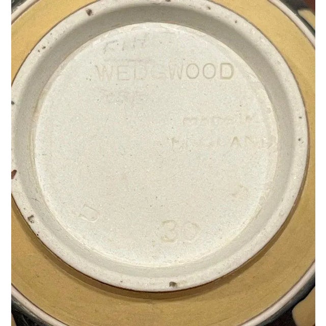 Neoclassical Wedgwood Yellow Dip Jasperware & Black Basalt Sugar & Creamer, C 1900 For Sale - Image 3 of 10