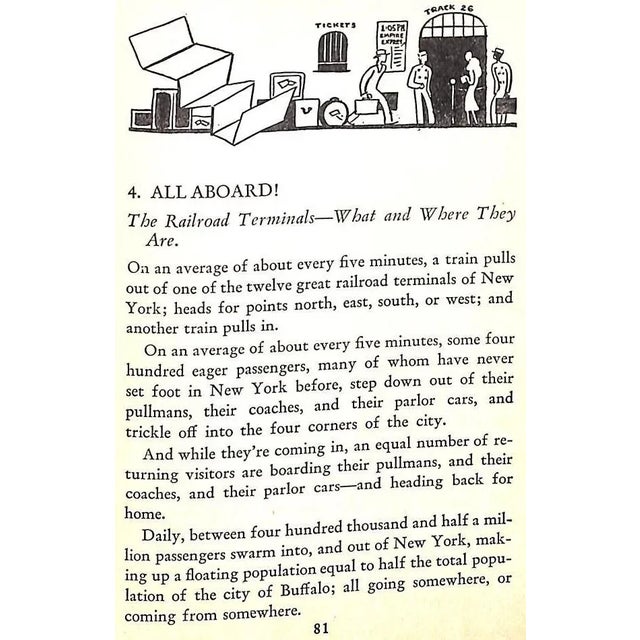 "All About New York: An Intimate Guide" 1931 James, Rian For Sale - Image 13 of 13