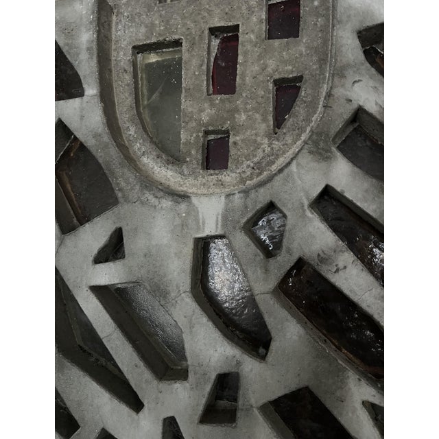 Large Dutch Brutalist Concrete Windows, 1960s, Set of 2 For Sale - Image 11 of 18