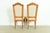 Baker Furniture Style French Regency Louis XVI Carved Walnut Side Chairs or Dining Chairs, Pair For Sale - Image 11 of 13