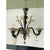 Contemporary Black and Gold Murano-Style Venetian Glass Chandelier by Simoeng For Sale - Image 3 of 8