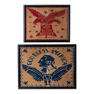 "God Bless America" Patriotic Embroideries, c.1920