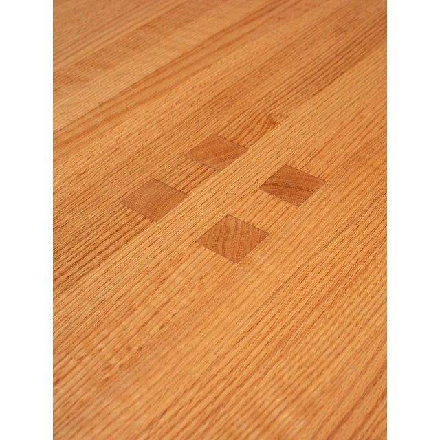 Not Yet Made - Made To Order Ray Kappe RK9 Dining Table in Red Oak by Original in Berlin, Germany, 2020 For Sale - Image 5 of 11